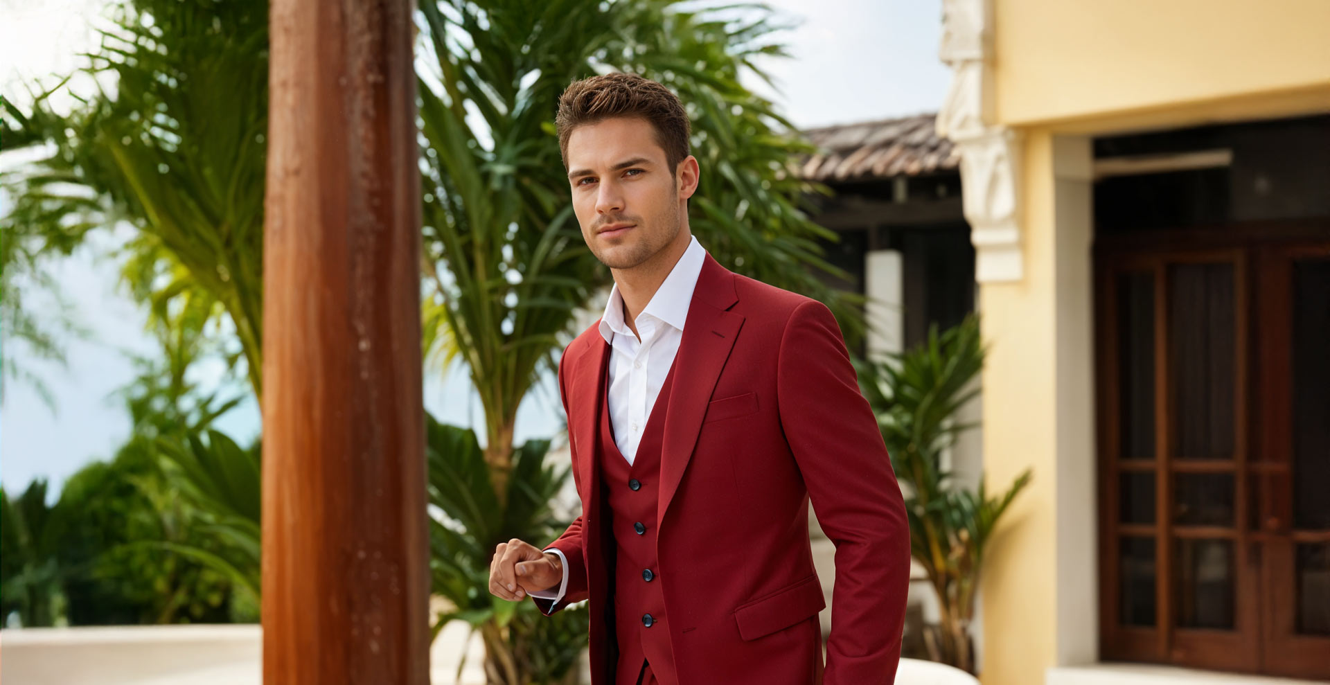 Styles de costume 3 pièces sur mesure